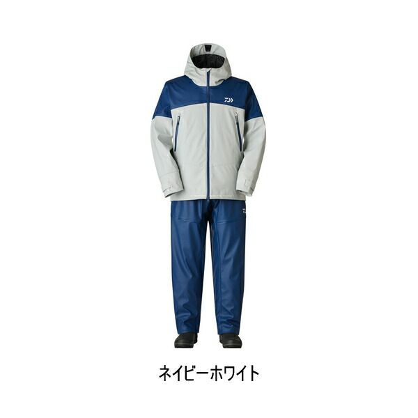 DAIWA PUオーシャンウィンタースーツ　DE6025 XL グレー/ネイビー 25年10月新商品） ダイワ PUオーシャンウィンタースーツ DW-6025