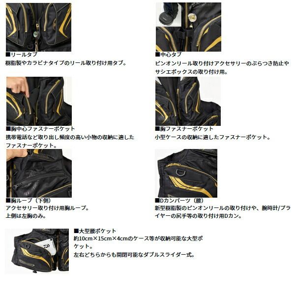  25年 新商品 ダイワ トーナメント バリアテック R サイバーフロート DF 3025 T ブラック Lサイズ フィッシング通販 アウトドア用品 フィッシングベスト ウェア