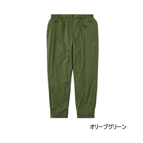 25年9月新商品 ダイワ パーテックス R アクティブインサレーションパンツ DP-9025 オリーブグリーン Lサイズ