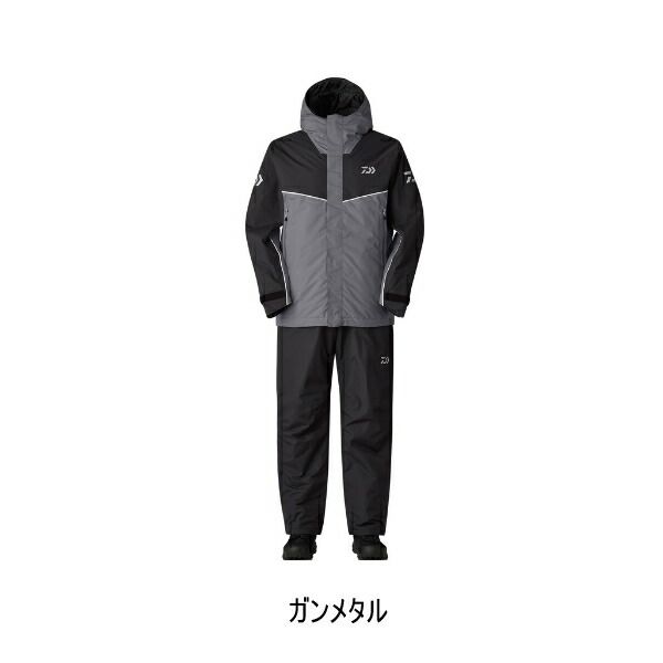25年10月新商品 ダイワ レインマックス R ハイロフトウインタースーツ DW-3425 ガンメタル Lサイズ