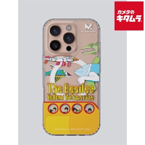 M.Craftman BEATLES コラボ iPhoneケース Yellow Submarine iPhone16Pro用