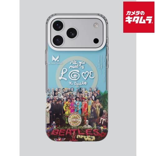 M.Craftman BEATLES コラボ iPhoneケース Sgt. Pepper s Lonely Hearts Club Band iPhone 17ProMax用