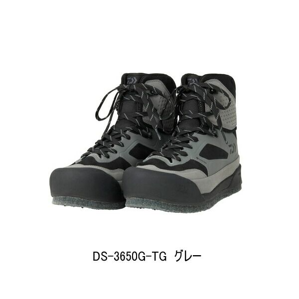 25年10月新商品 ダイワ TGロックショア ゴアテックスシューズ スパイクフェルトソール DS-3650G-TG グレー 29.0cm