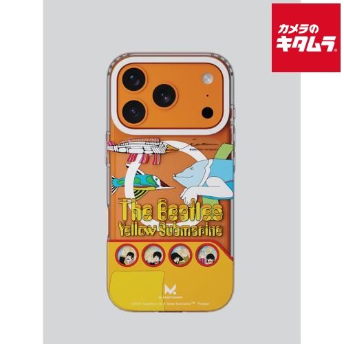 M.Craftman BEATLES コラボ iPhoneケース Yellow Submarine iPhone 17Pro用