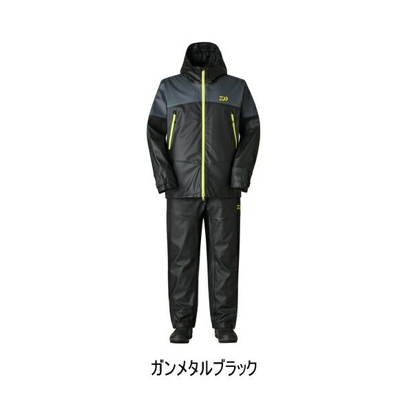 25年10月新商品 ダイワ PUオーシャンウィンタースーツ DW-6025 ガンメタルブラック XLサイズ