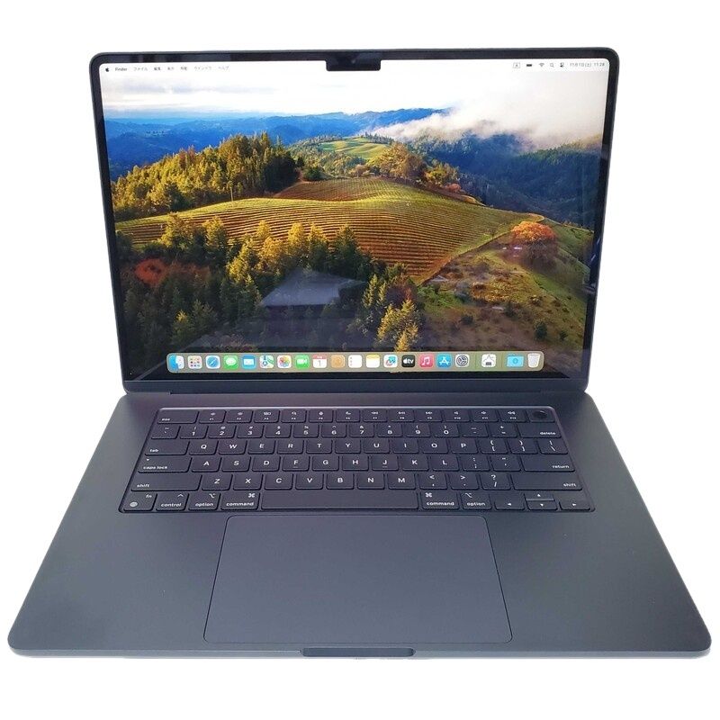 Apple MacBook Air 2025 15インチ MRYU 3 JA A M 8 GB SSD 256 ミッドナイト 充放電回数2回 ノートパソコン