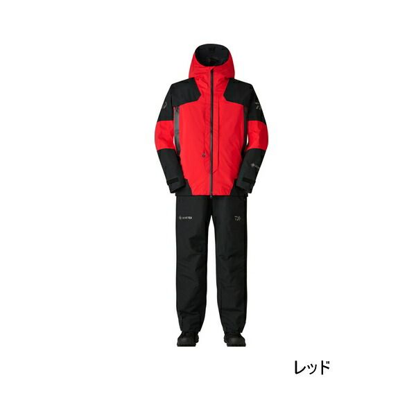 25年 新商品 ダイワ ゴアテックス コンビアップウィンタースーツ DW 1825 レッド Mサイズ