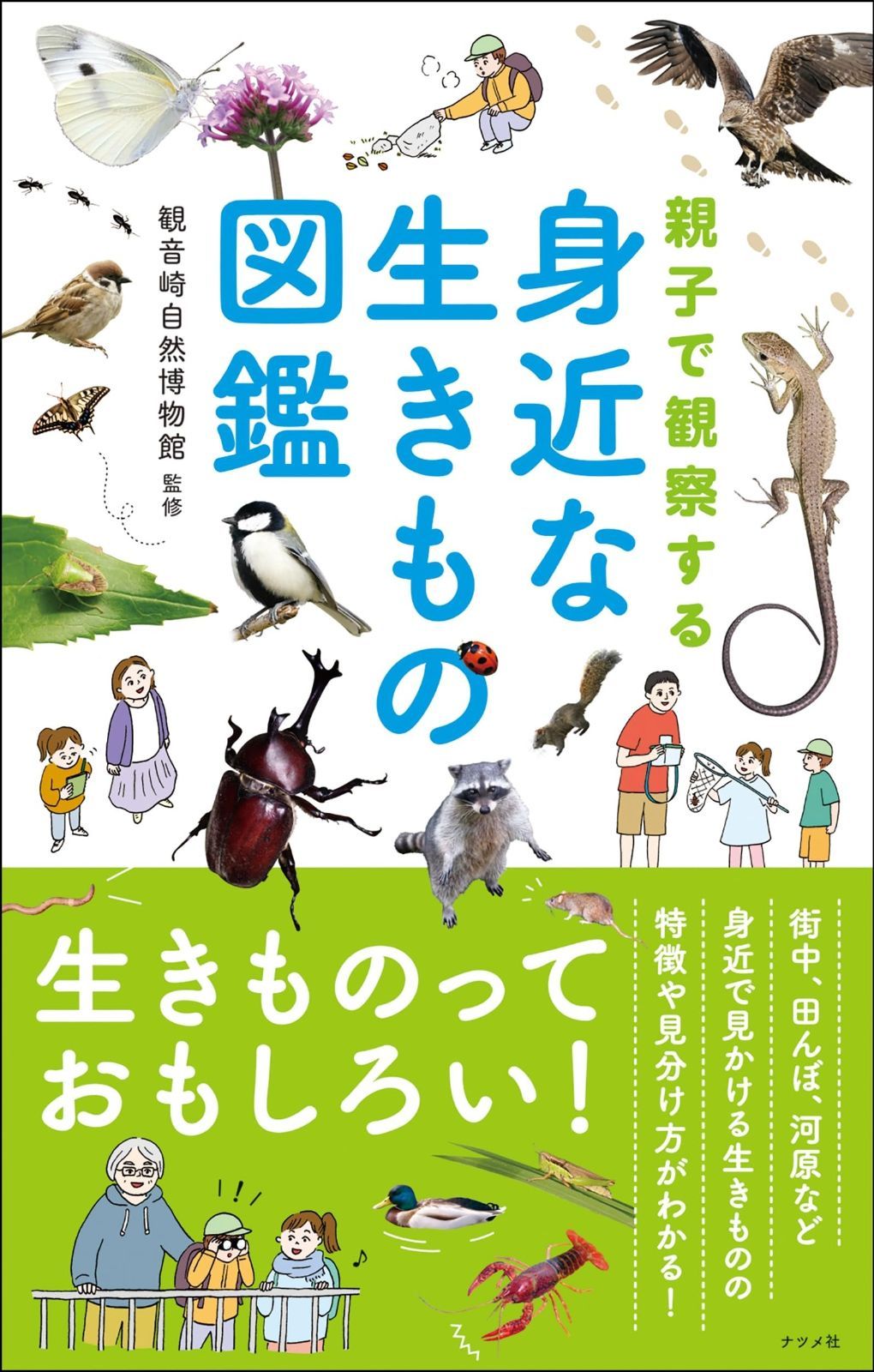 親子で観察する 身近な生きもの図鑑