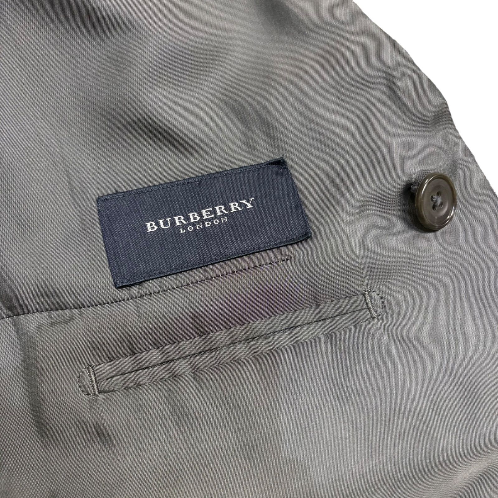 BURBERRY ジャケット テーラードジャケット 銀ボタン バーバリー 