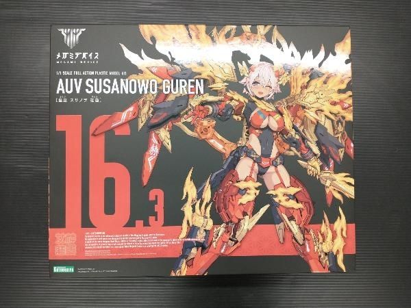 現状品 プラモデル コトブキヤ 1 1 皇巫 スサノヲ 紅蓮 メガミデバイス