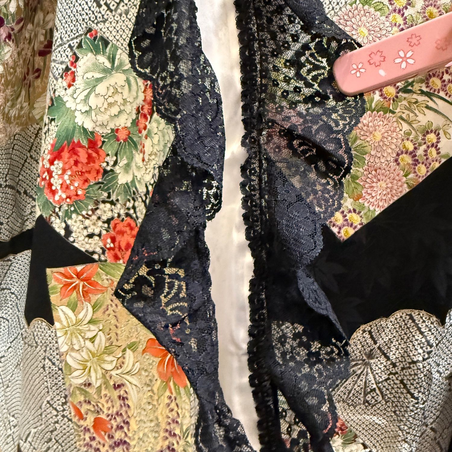 正絹 モノトーン