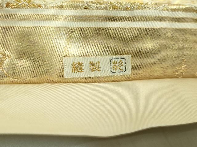 手織り 六通柄袋帯