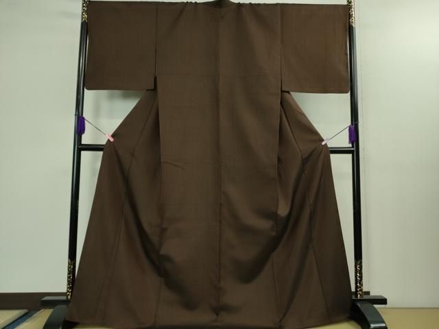 平和屋本店□極上 本場黄八丈 黒八丈 紬 まるまなこ 伝統工芸士 西條