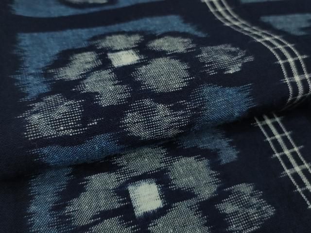 平和屋本店□極上 久留米絣 単衣 綿 花間道 逸品 DZAB1597kh5 - メルカリ