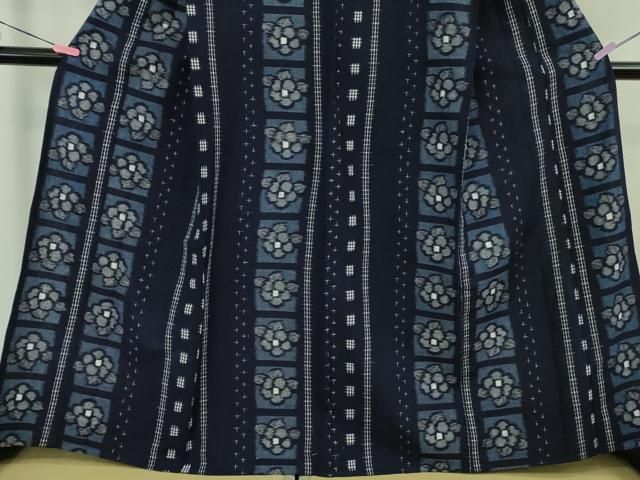 平和屋本店□極上 久留米絣 単衣 綿 花間道 逸品 DZAB1597kh5 - メルカリ