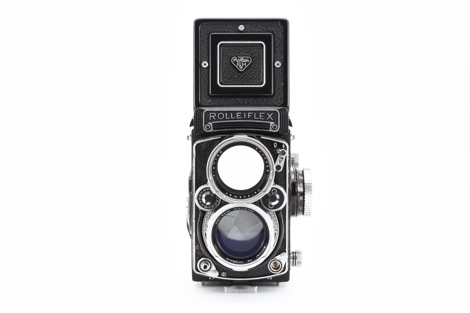 Rolleiflex Tele Rollei 135mm 4　ローライ 二眼 Tele Rolleiflex 135mm f/4 Film TLR Model K7S w/Rollei Prism Finder