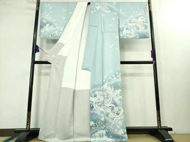 平和屋本店□極上 訪問着 作家物 辻が花 暈し染め 逸品 DZAB1626kh5