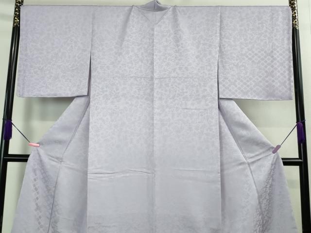 平和屋着物○上質な色無地 藍染 濃藍色 中西秀典作 背抜き仕立て 認定