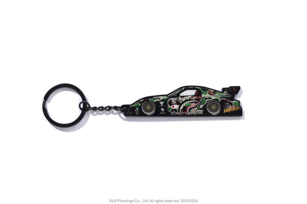 BAPE X LBWK GT ABC CAMO FD RX7 KEYCHAIN キーホルダー・キーリング BAPE X LBWK GT ABC CAMO FD RX7 KEYCHAIN キーホルダー・キーリング