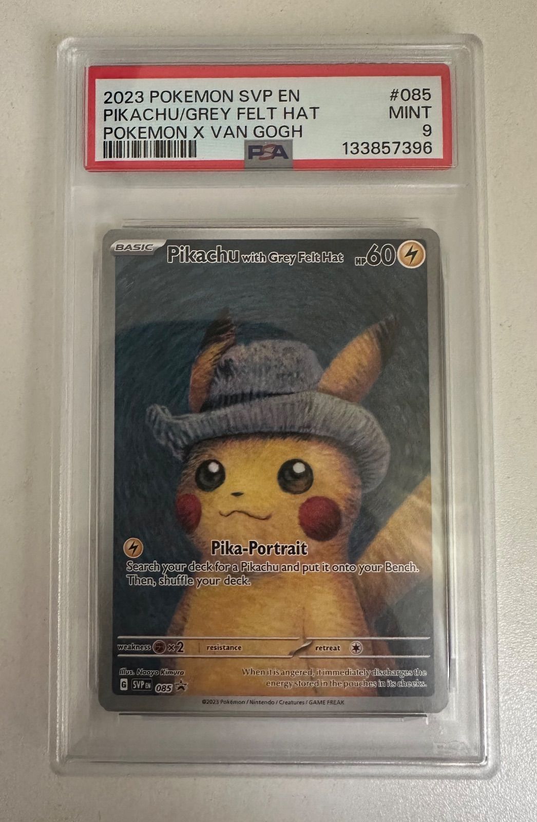 ゴッホピカチュウ PSA9 - メルカリ