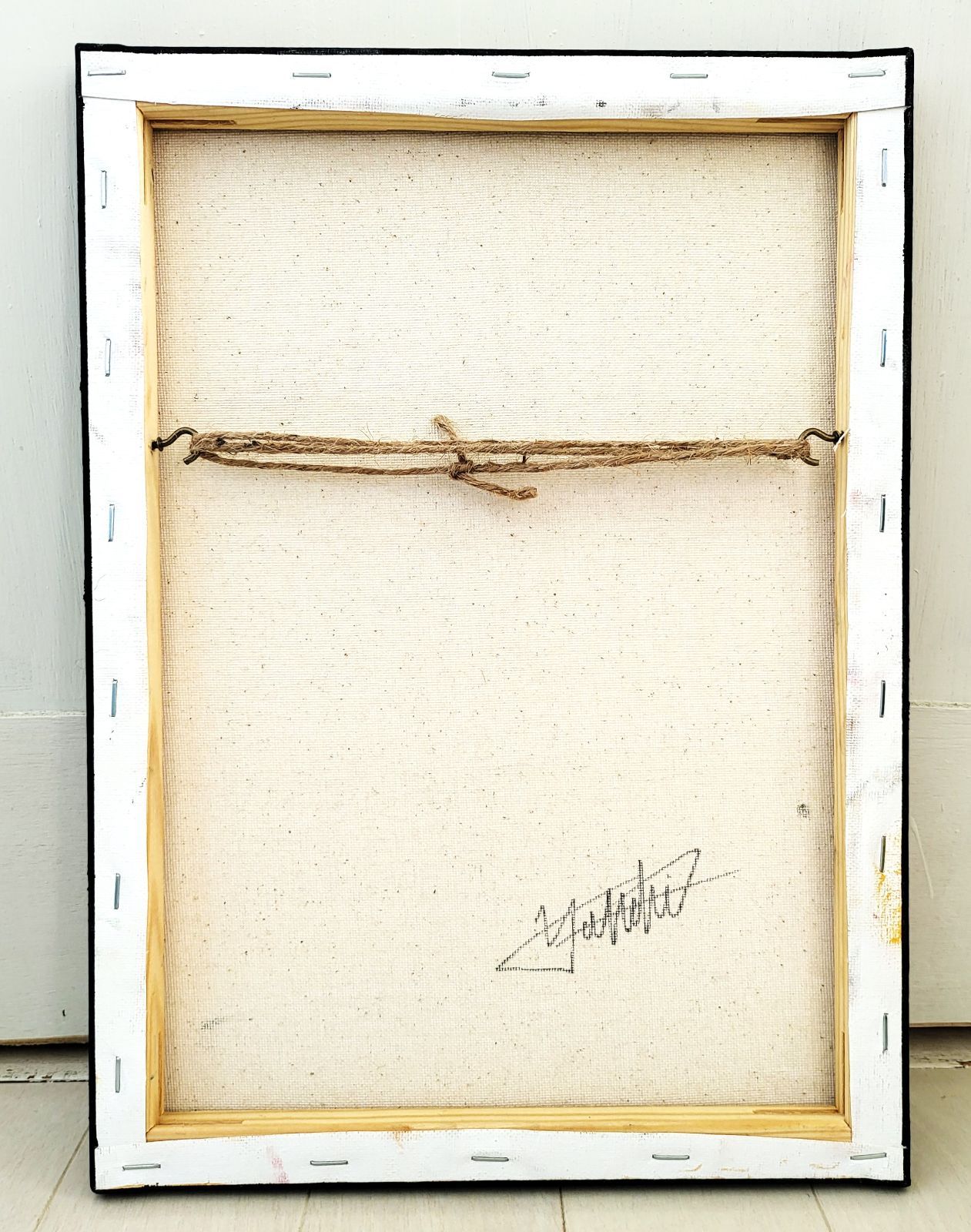 カルテット- 抽象画 24×33㎝ キャンバス F4号 原画のみ 一点物