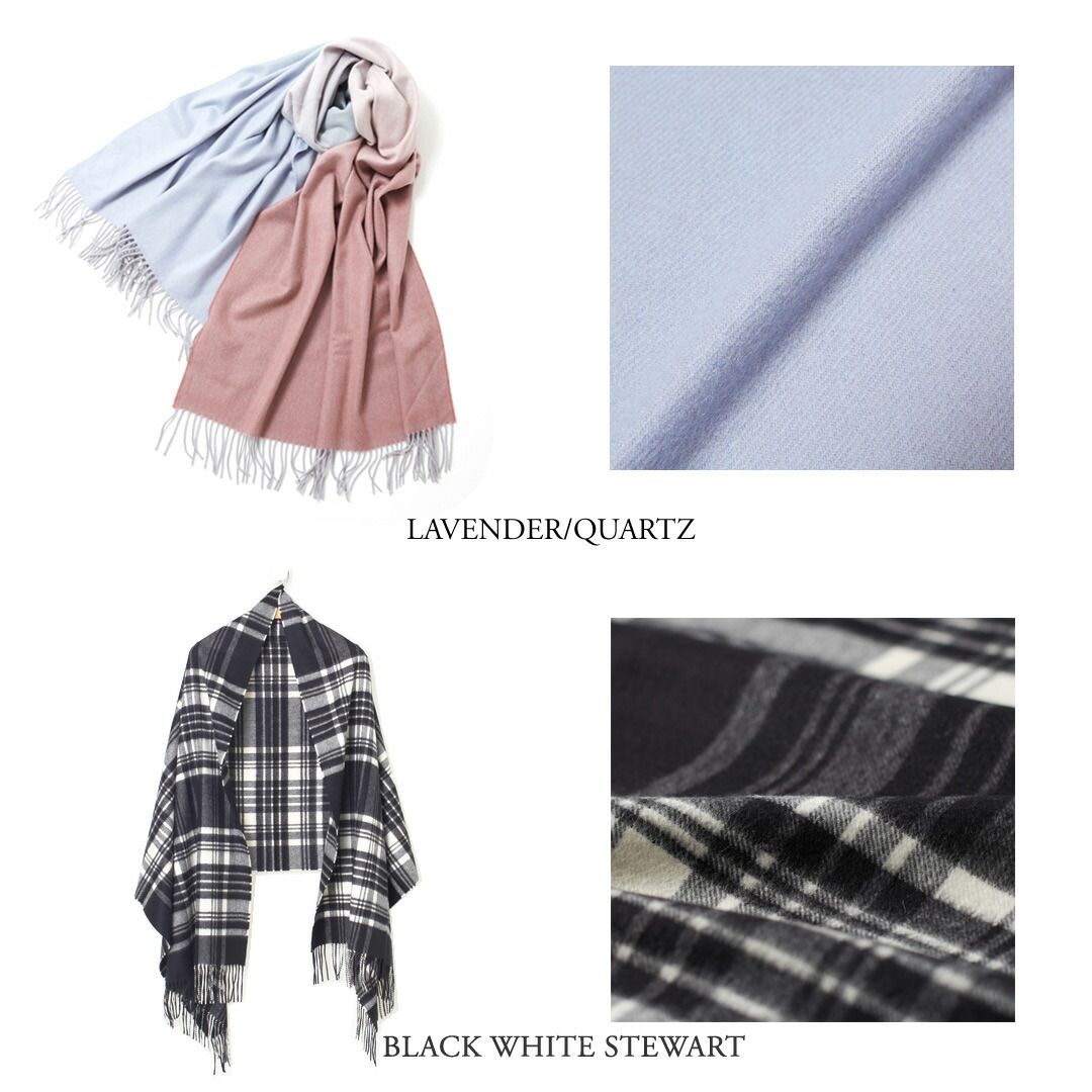 JOHNSTONS カシミア大判