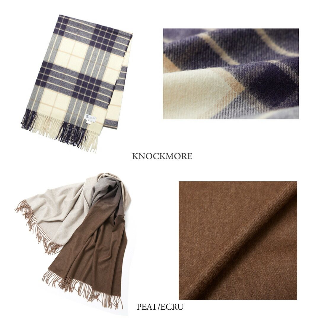 タータンチェックストール