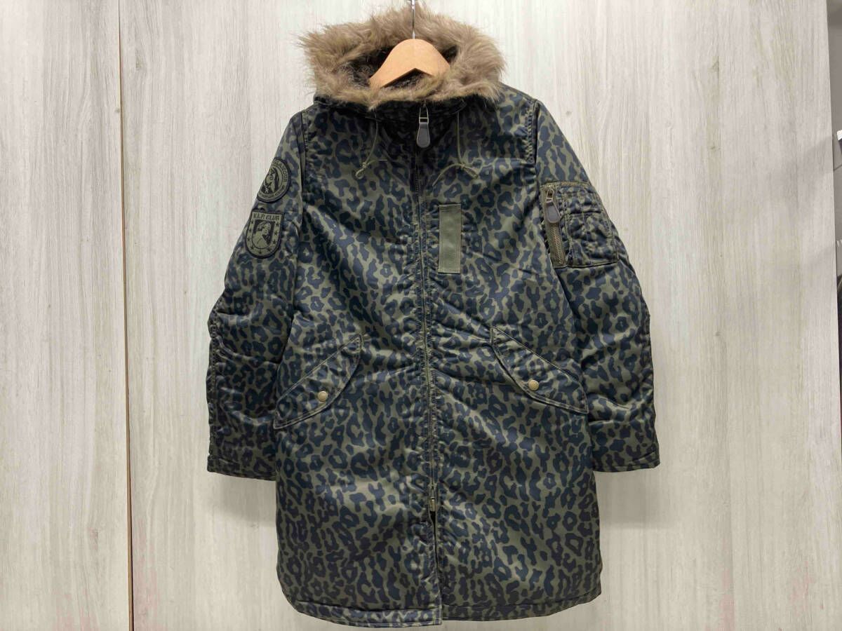 HYSTERIC GLAMOUR PRIMALOFT ダウンコート カーキ 表記サイズ