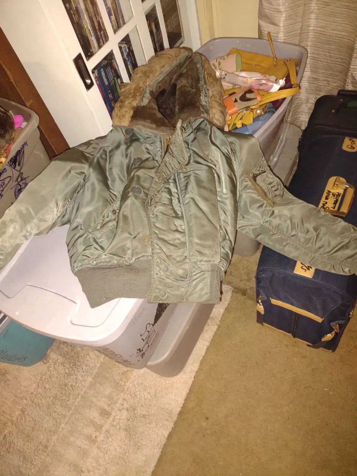 1976s アルファ インダストリー N-2B ボマージャケット