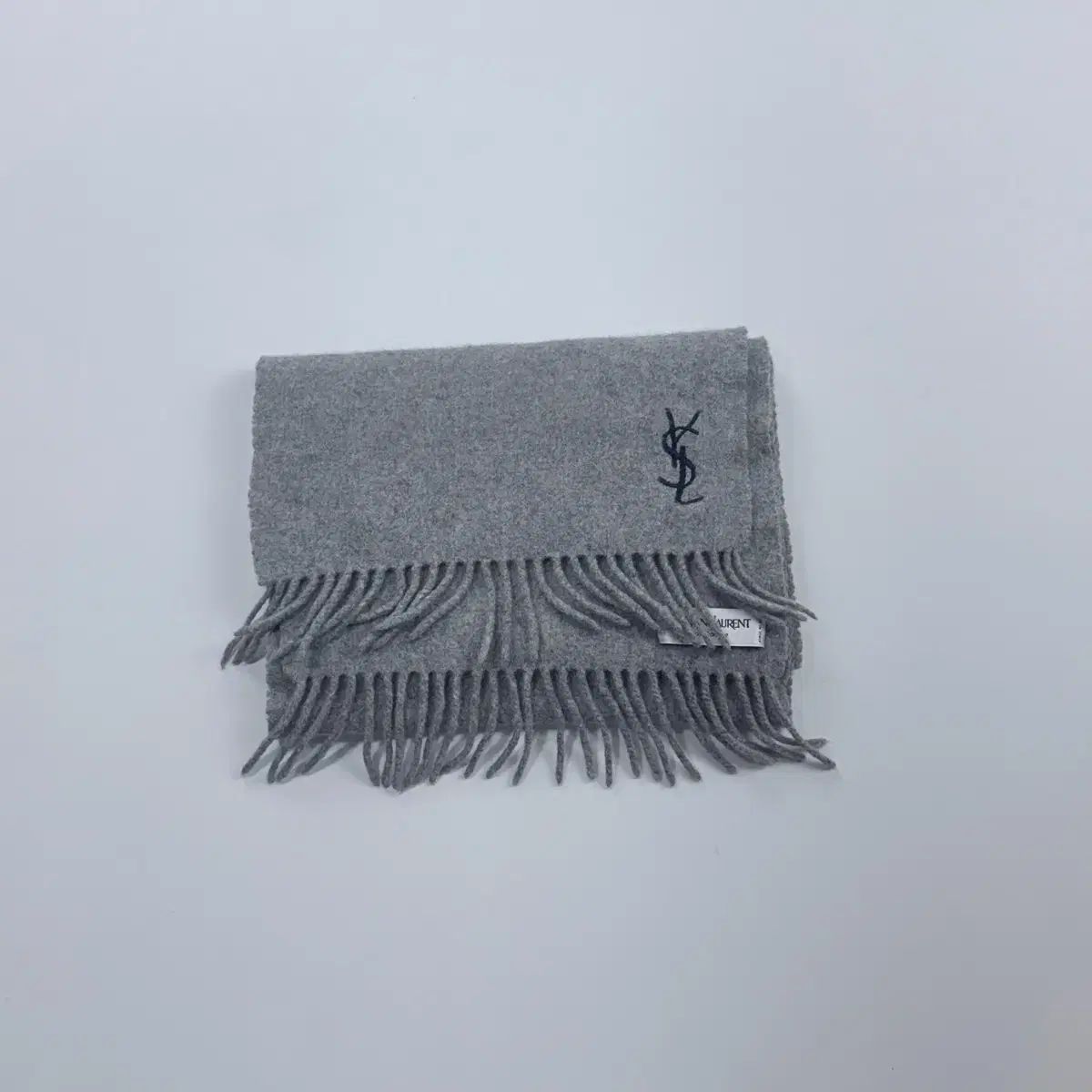 90s YVES SAINT LAURENT イヴ サンローラン ウール マフラー