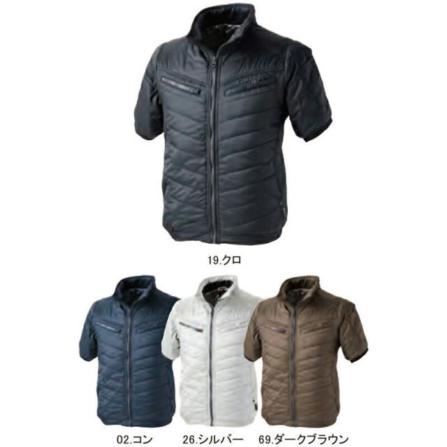 種類16：26.シルバー/3L 中国産業（CUC）超軽ソロナ・シレーアルミ半袖