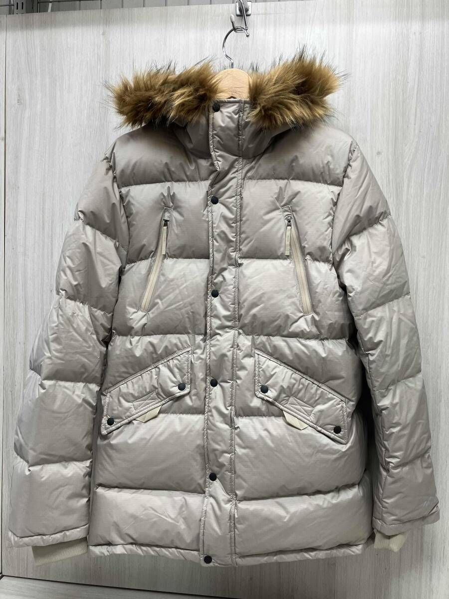 NANGA ダウンジャケット AURORA DOWN 表記サイズM ベージュ