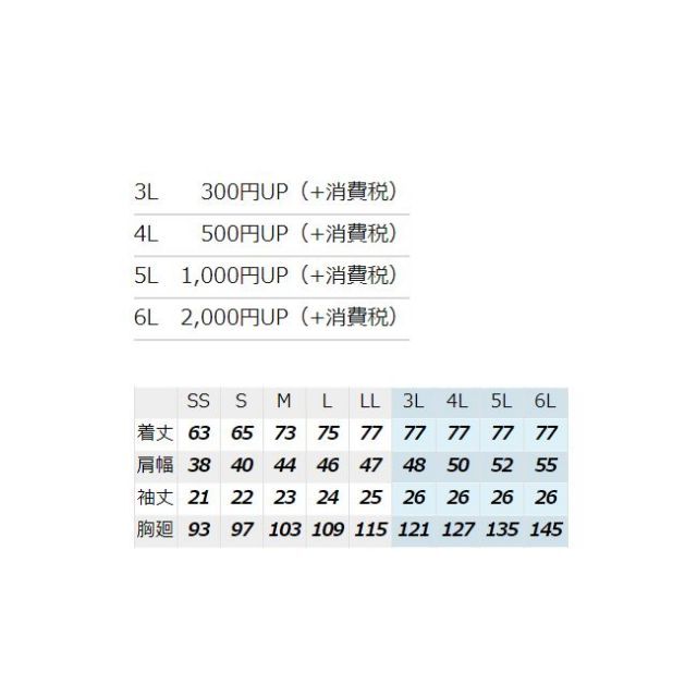 種類27：018ネイビー/6L(+2200円） AZ-64437 アイトス 半袖シャツ