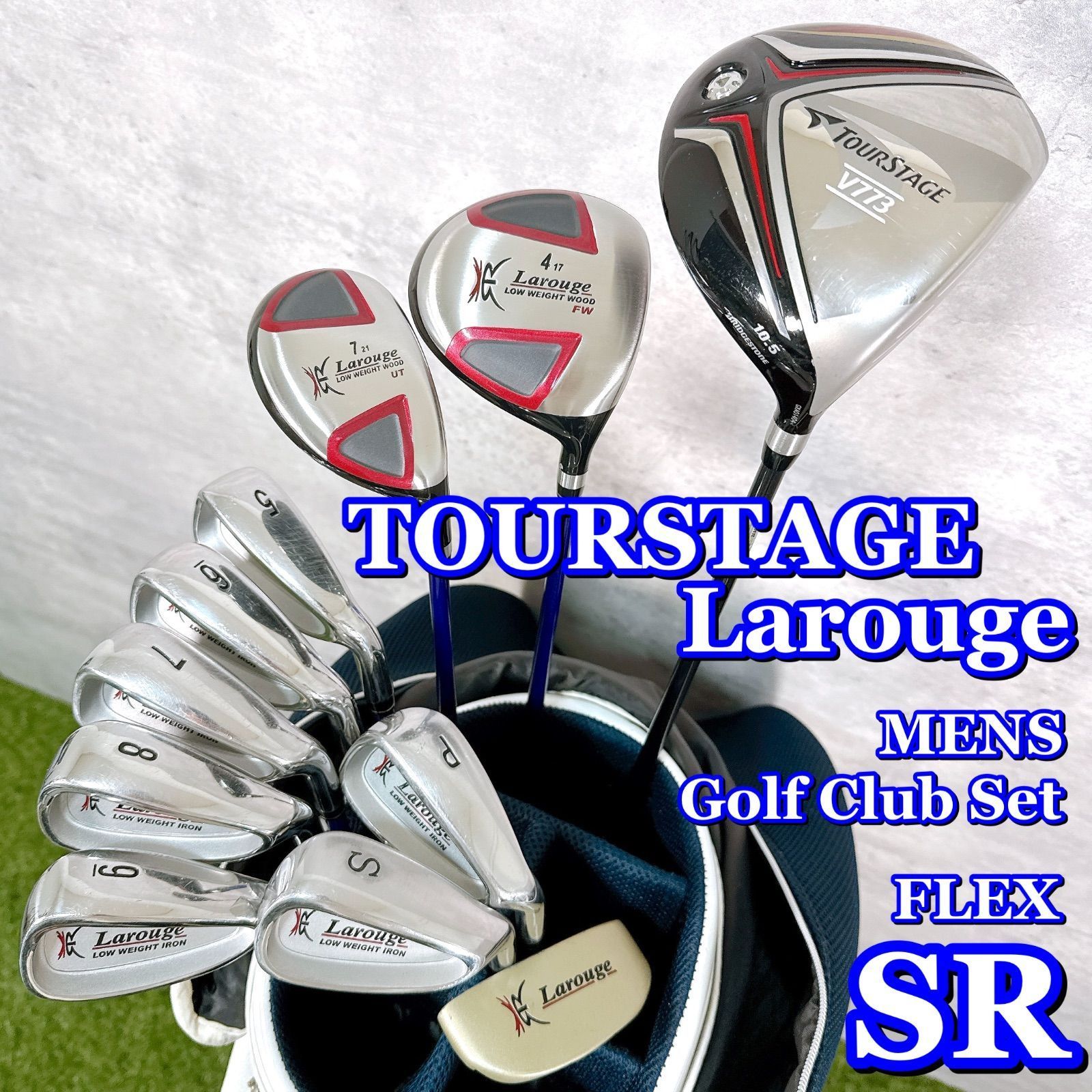 ゴルフクラブセット Larouge （11本セット） ☆FILA GOLF☆レディース