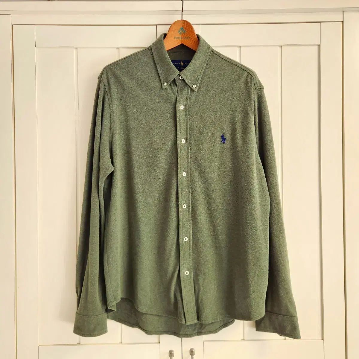 ポロシャツ メッシュ コットン シャツ L 105 110