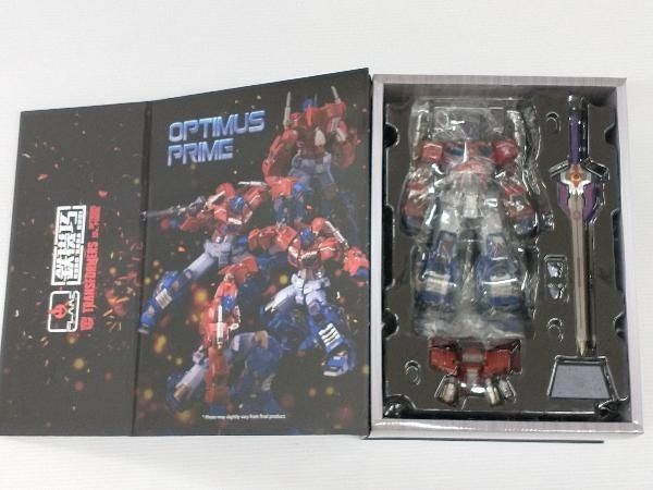 現状品 Flame Toys オプティマスプライム 鉄機巧 トランスフォｰマｰ