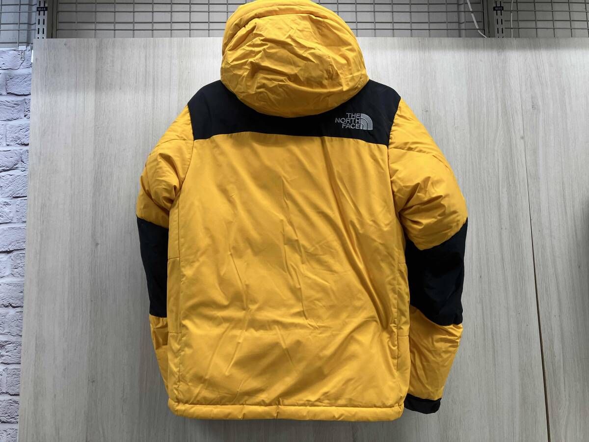 THE NORTH FACE ダウンジャケット ND91641 BALTRO LIGHT JACKET Mサイズ イエロー×ブラック