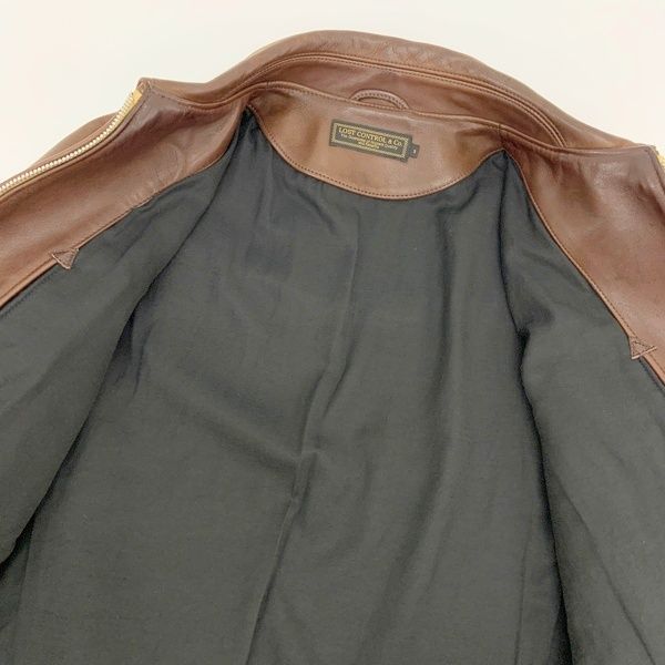 新品同様 38 LOSTCONTROL ロストコントロール ジャケット ライナー LOST CONTROL ] シープスキンシングルライダースジャケット / Sheep