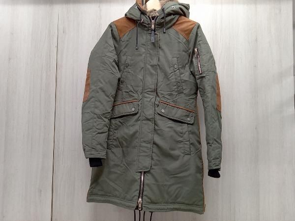 nicole benisti ダウンコート カーキ Sサイズ - メルカリ