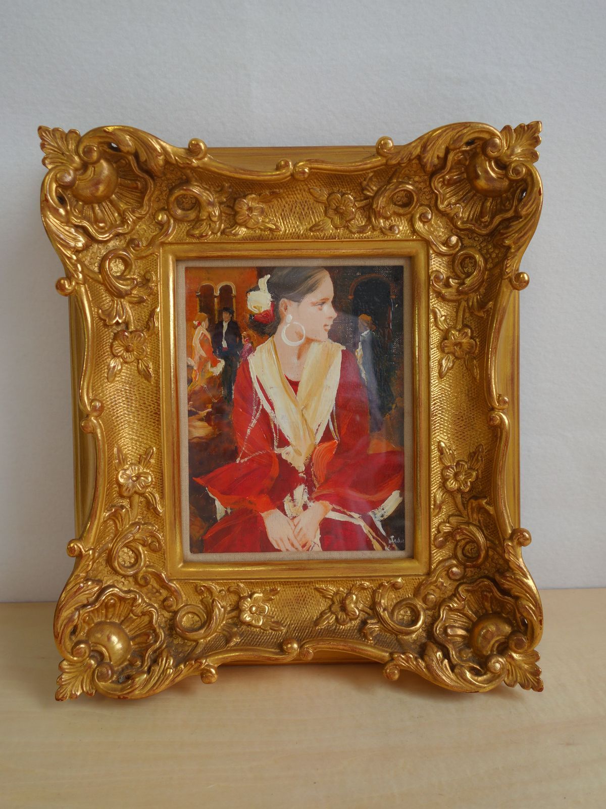 ▽ 田巻洋一 ▽ 1988年制作 肉筆油絵 風景画 F3 額装品 2025年最新