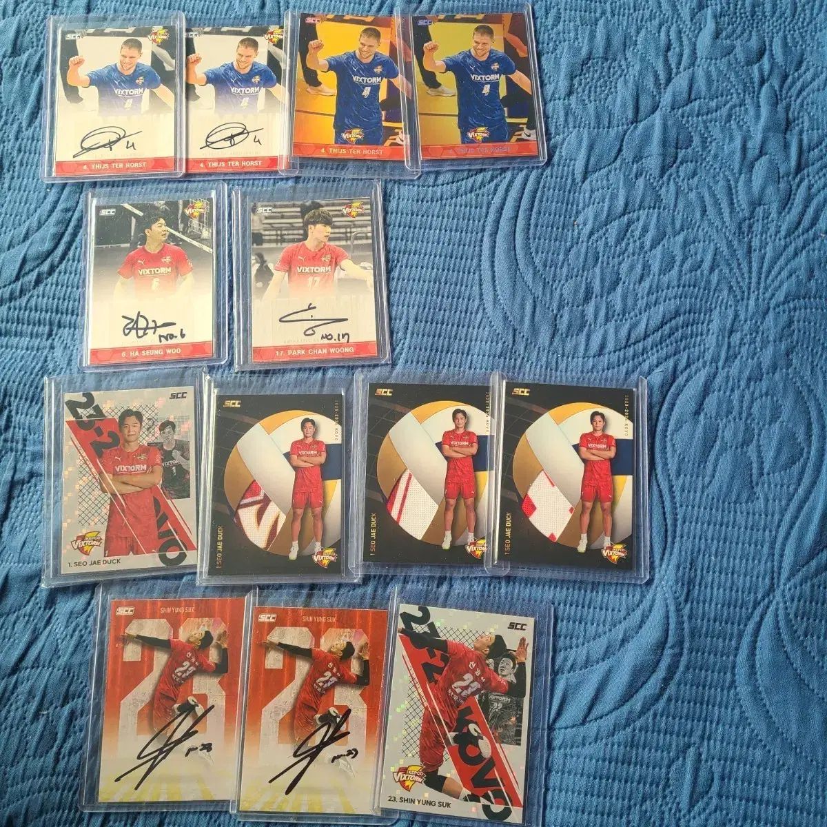 韓国電力 バレーボール球団 サイン ジャージ