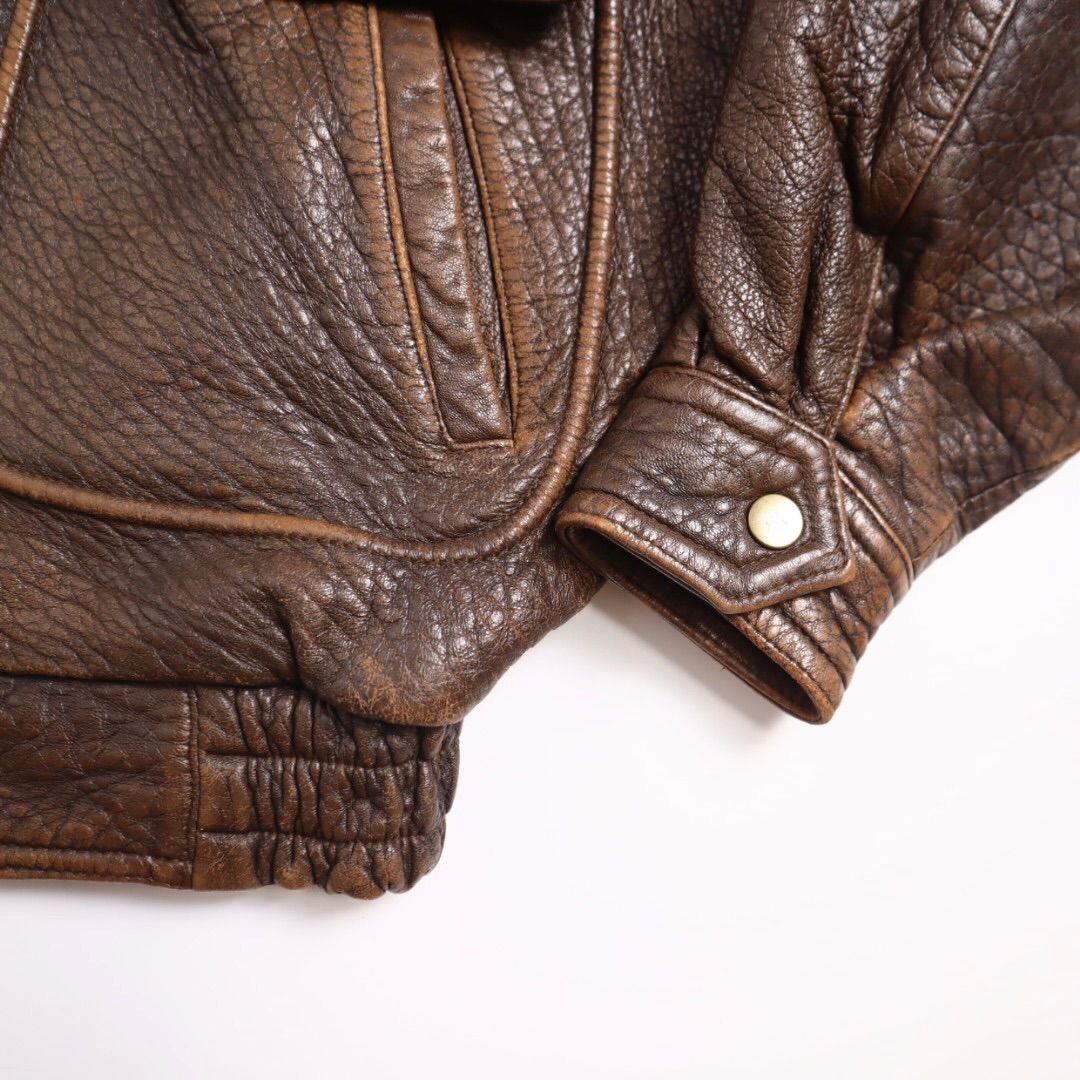 Vintage 80s 90s TYPE G1 A2 レザージャケット フライトジャケット 短