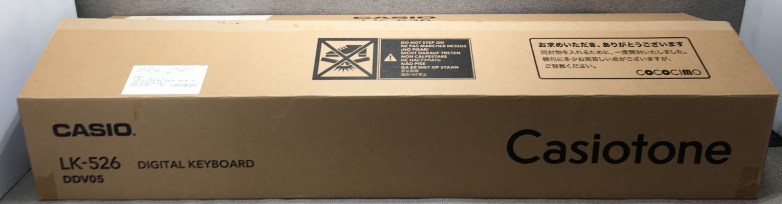 快速な CASIO カシオ 光ナビゲーション 電子キーボード LK-526 製 とにかく安い！