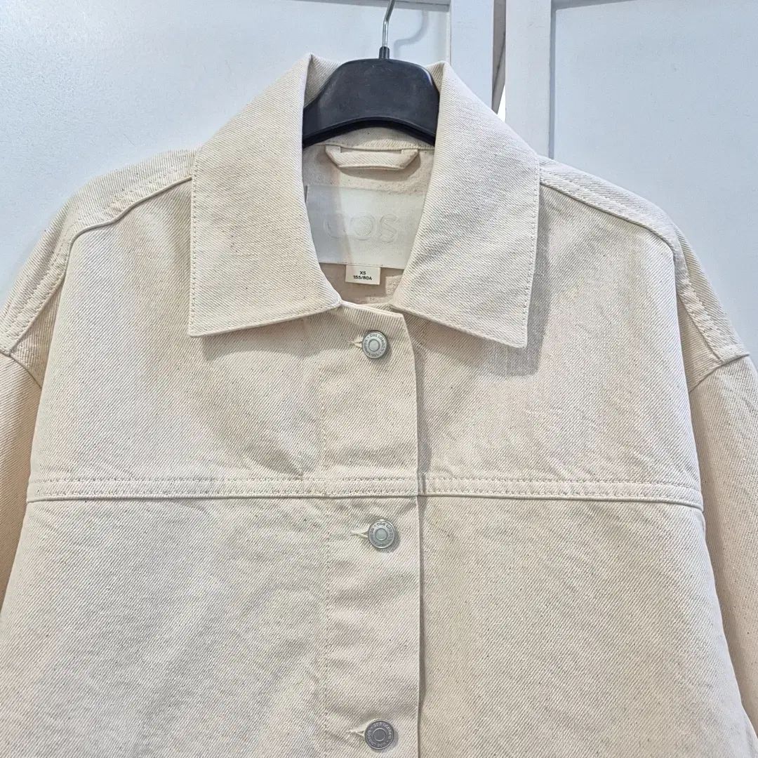 コス オーバーサイズ コットン ジャケット レディース XS