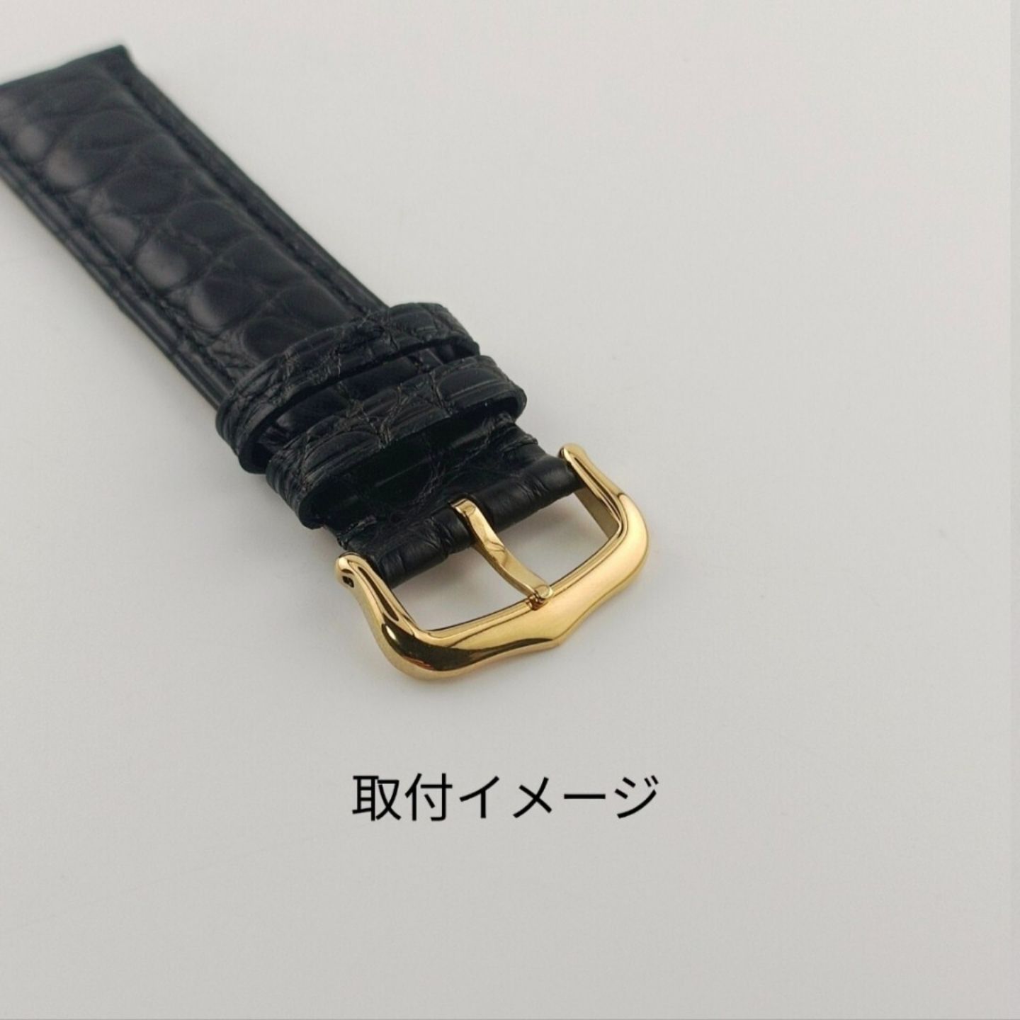 18mm 尾錠 留め具 ゴールド 【対応】 カルティエ タンク等 Cartier