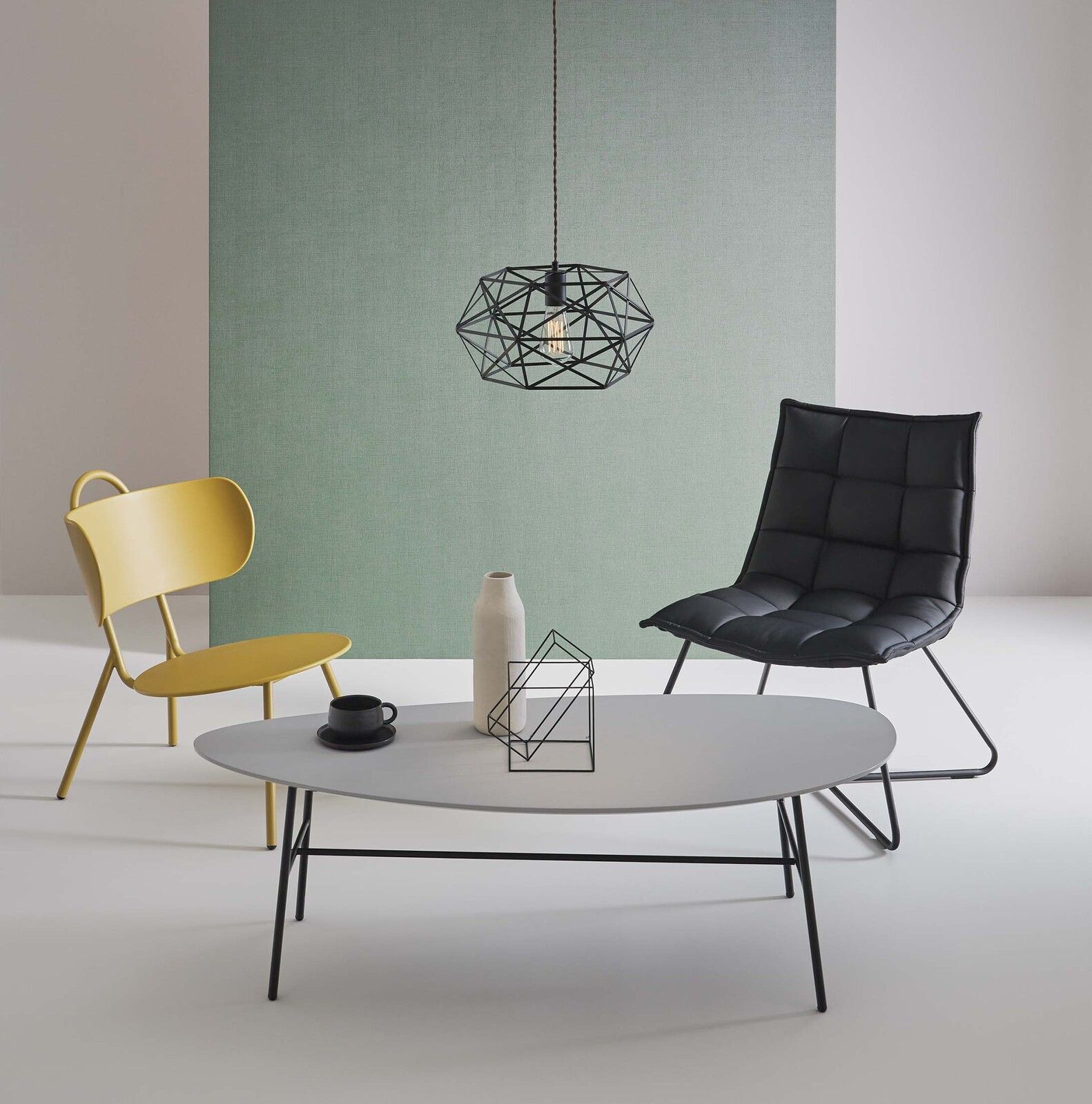 楕円形 リビングテーブル 幅130cm オーバルテーブル ローテーブル 韓国インテリア カスミ