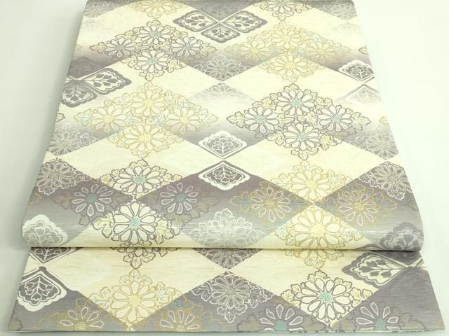 平和屋着物■極上　全通柄　京袋帯　WAKKA　ワッカ　花菱文　逸品　DZAB0075kh5 平和屋着物□極上 全通柄 京袋帯 WAKKA ワッカ 花菱文 逸品