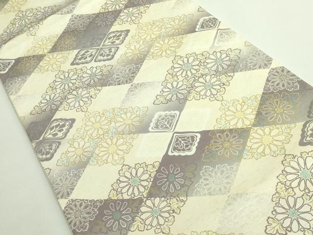 平和屋着物□極上 全通柄 京袋帯 WAKKA ワッカ 花菱文 逸品