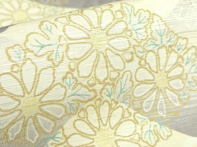 平和屋着物■極上　全通柄　京袋帯　WAKKA　ワッカ　花菱文　逸品　DZAB0075kh5 平和屋着物□極上 全通柄 京袋帯 WAKKA ワッカ 花菱文 逸品