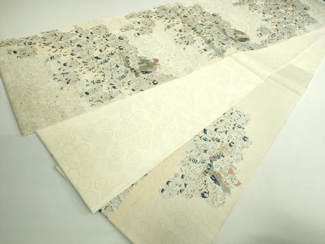 平和屋着物□極上 西陣 とみや織物謹製 とみや帯 六通柄袋帯 祝祭 2000